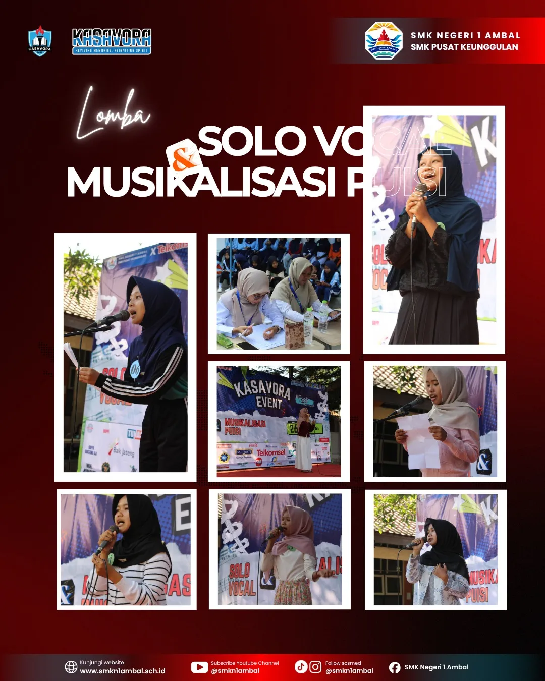 Lomba Solo Vokal &amp; Musikalisasi Puisi