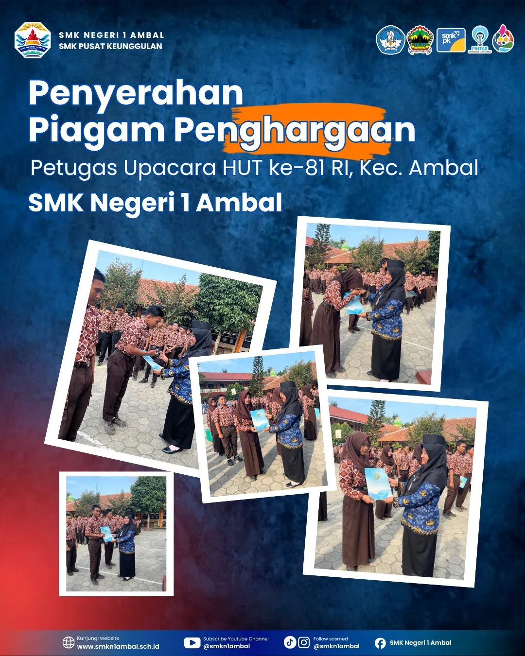 Penyerahan Piagam Penghargaan